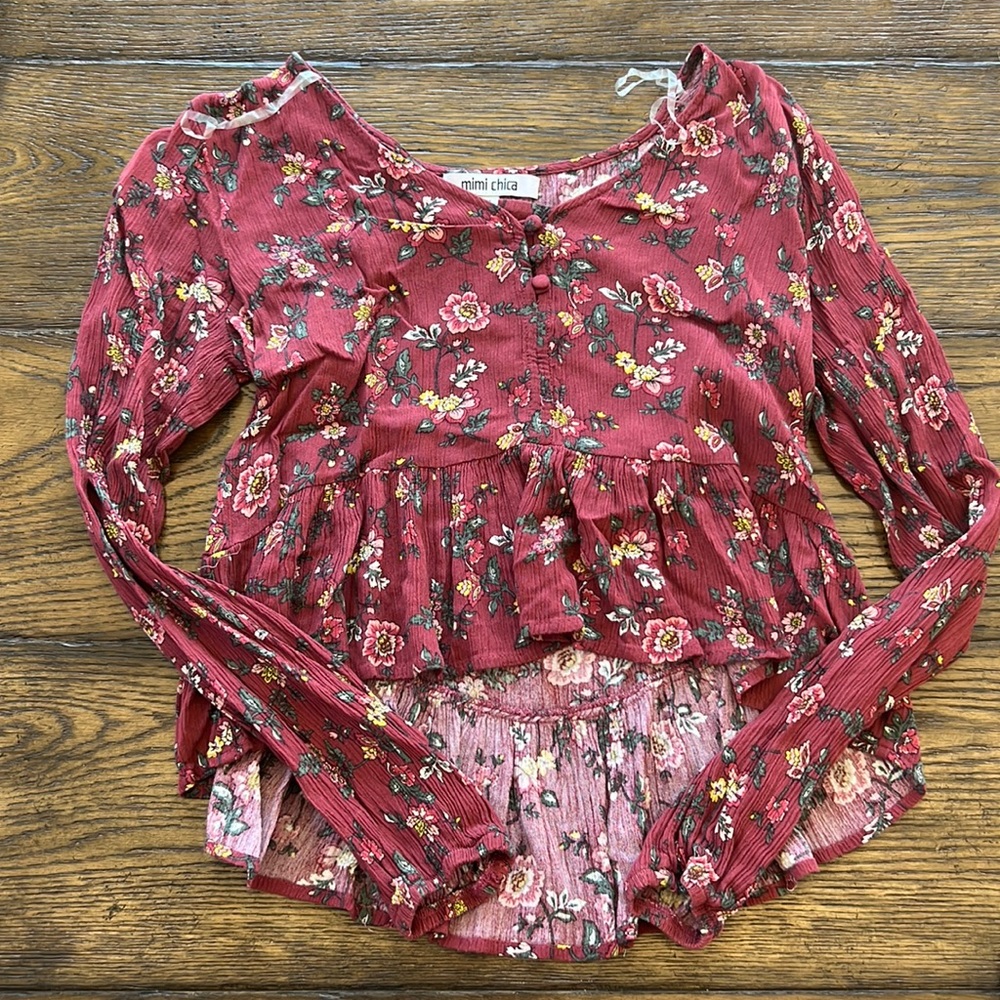 Long sleeve, Womens Blouse